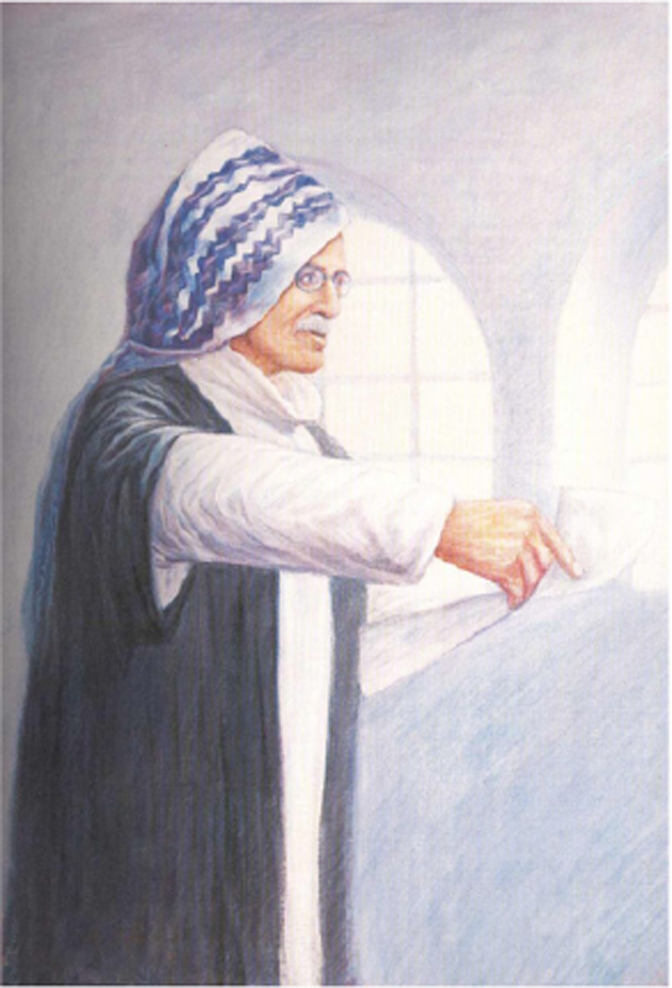 Bediuzzaman Said Nursi making his defence speech in court